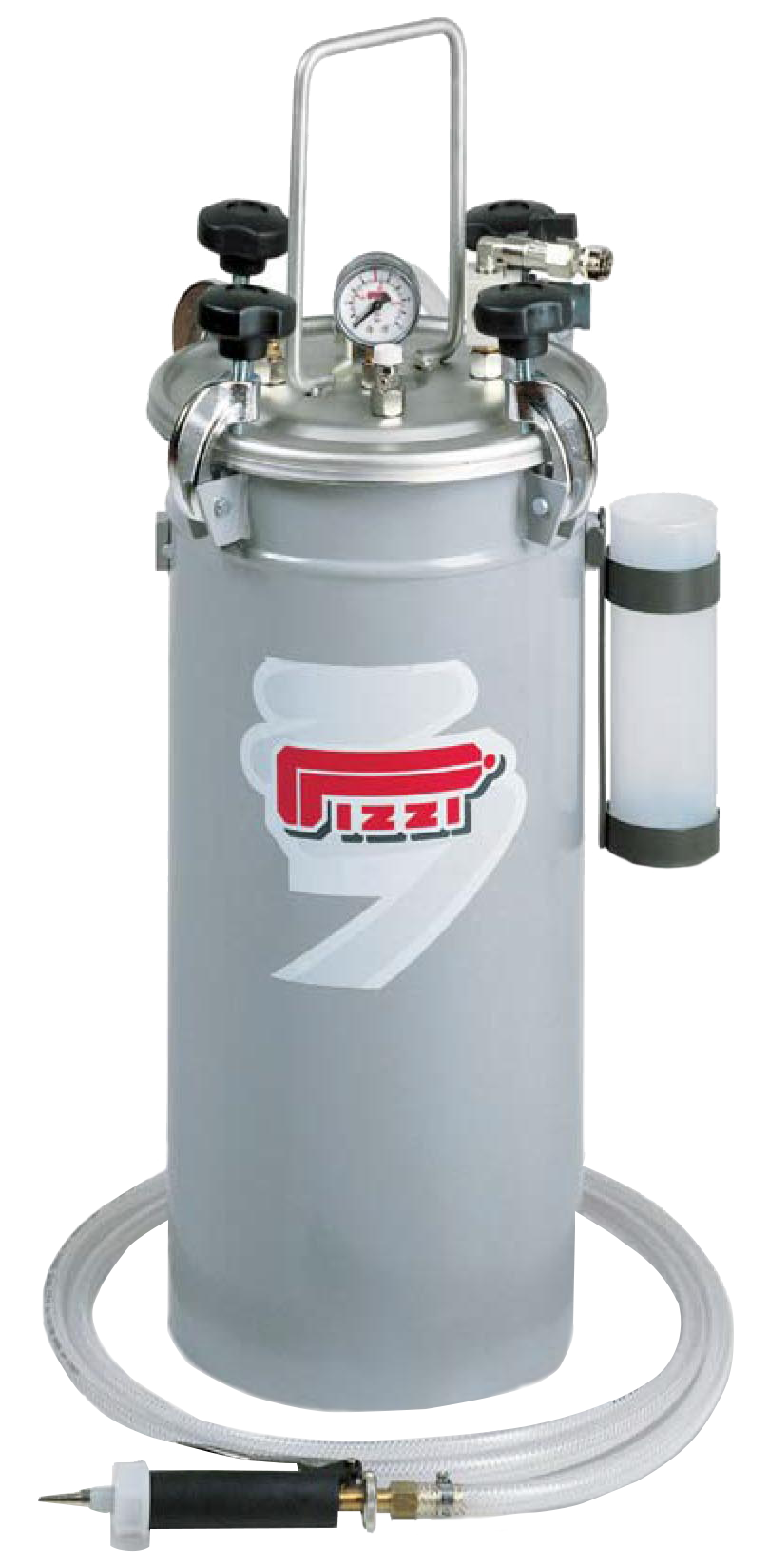 9020 - Zbiornik ciśnieniowy/nakładarka do podawania kleju ze stali nierdzewnej A20 - 20 kg - tylko zbiornik PIZZI OFFICINE.